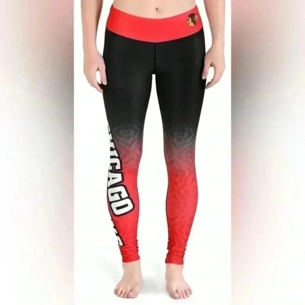 NWOT CHICAGO BLACKHAWKS LEGGINGS 🏒🥅